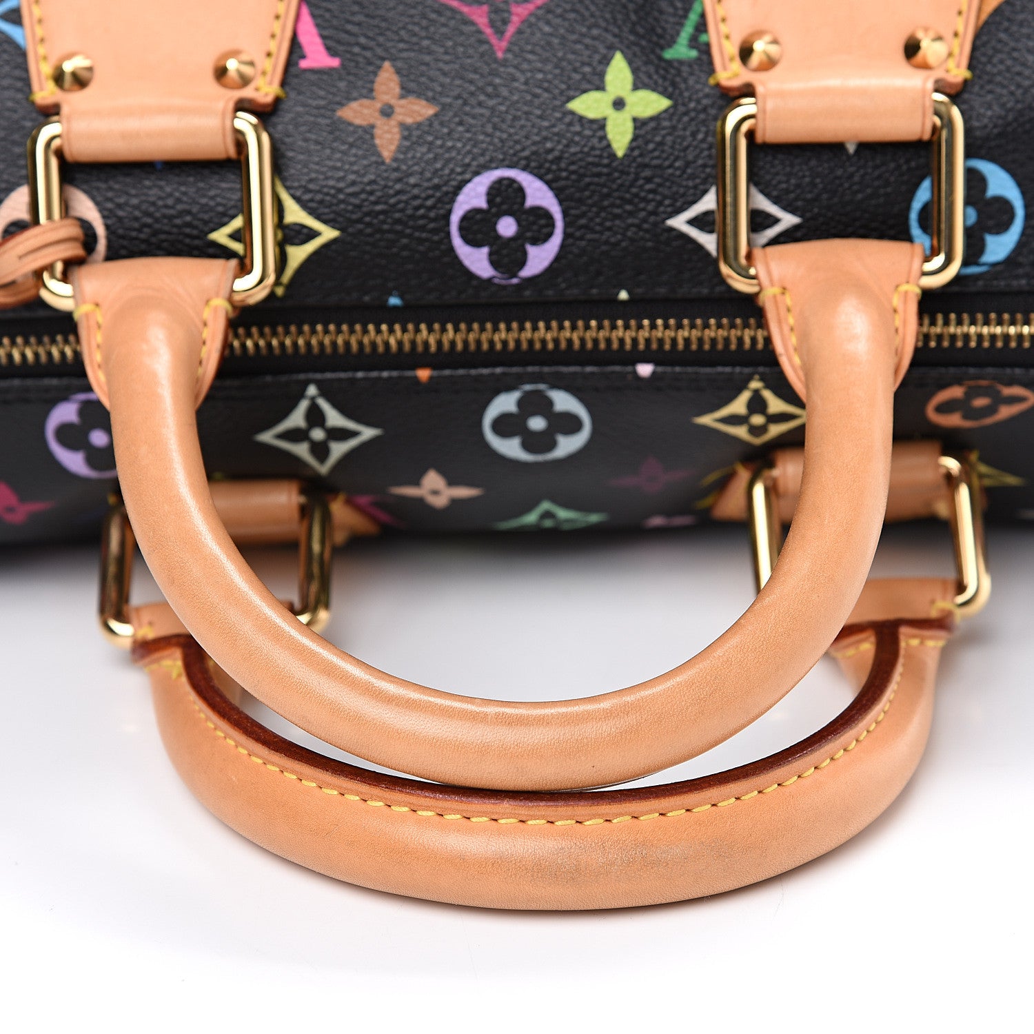 Louis Vuitton Monogram Multicolor Speedy 30 Black 9 of 11