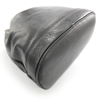 Chanel Caviar Drawstring Shoulder Bag Black 5 of 11