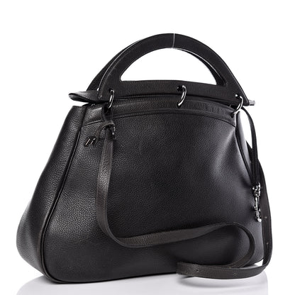 Delvaux Calfskin Shoulder Bag Black 4 of 22
