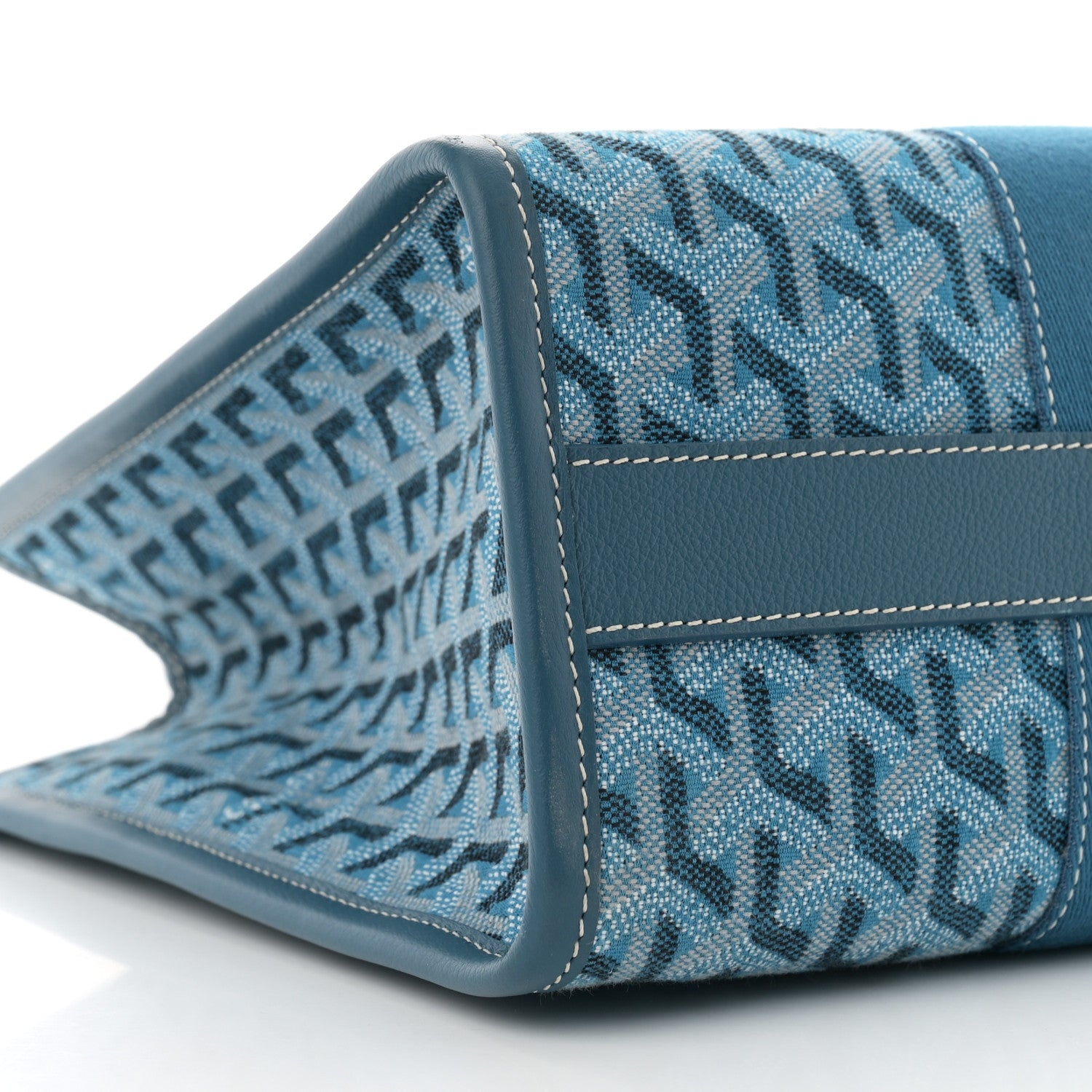 Goyard Goyardine Villette PM Tote Ocean Blue 9 of 12