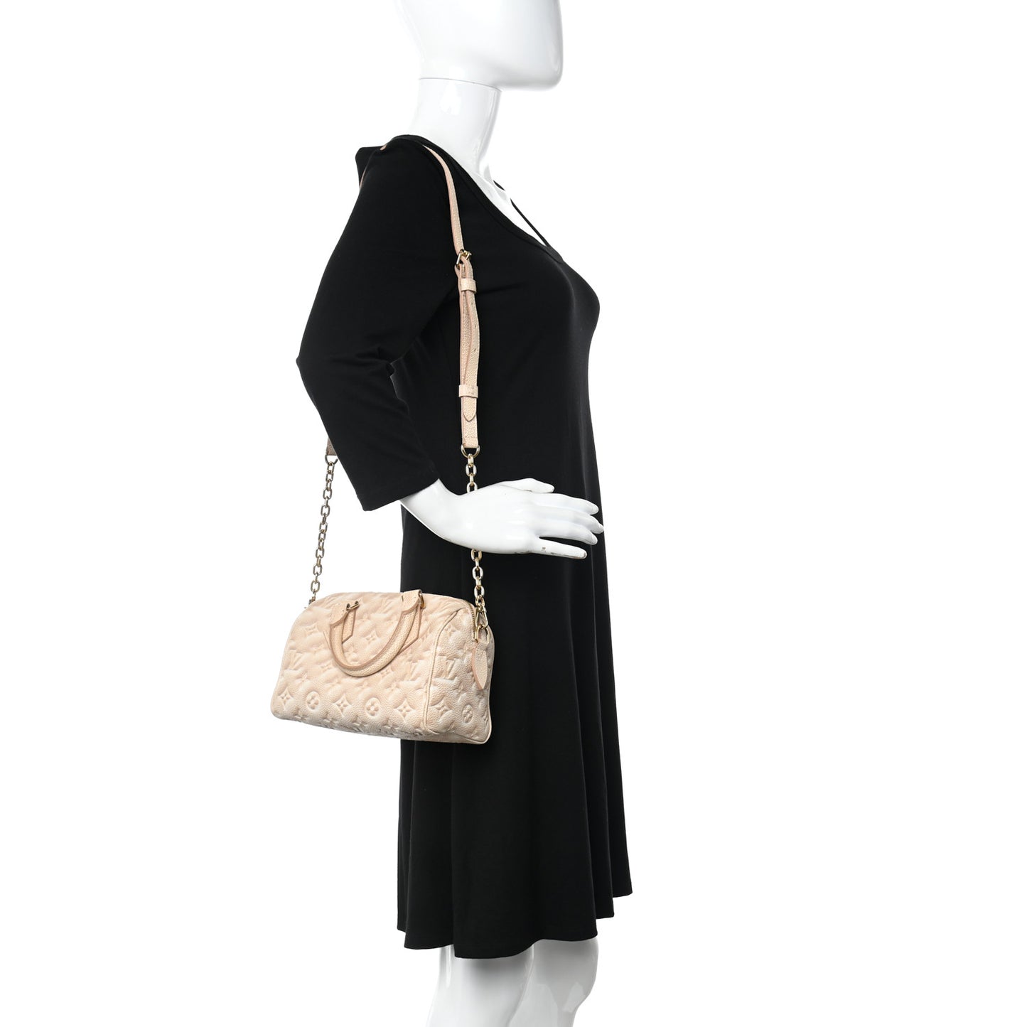 Empreinte Monogram Summer Stardust Speedy Bandouliere 20 Beige Clair