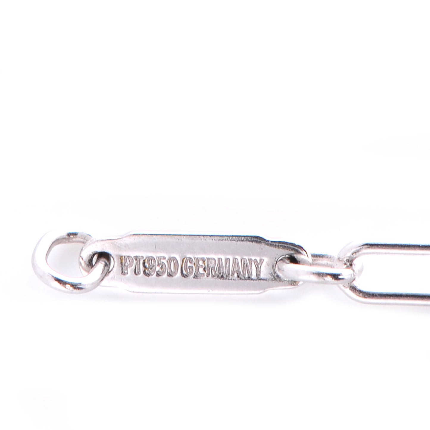 Platinum Diamond Swing Charm Bracelet
