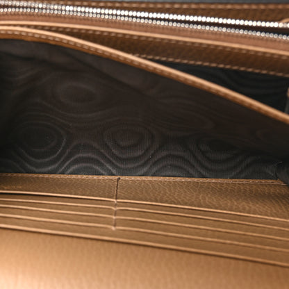 Gucci Dollar Calfskin Crystal Mini Dionysus Chain Wallet Natural Tan Black Diamond 5 of 11