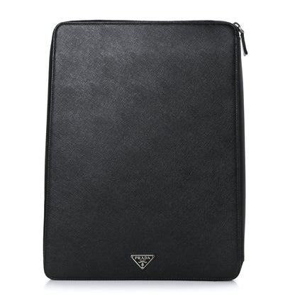 Prada Saffiano Agenda Organizer Case Black 1 of 8