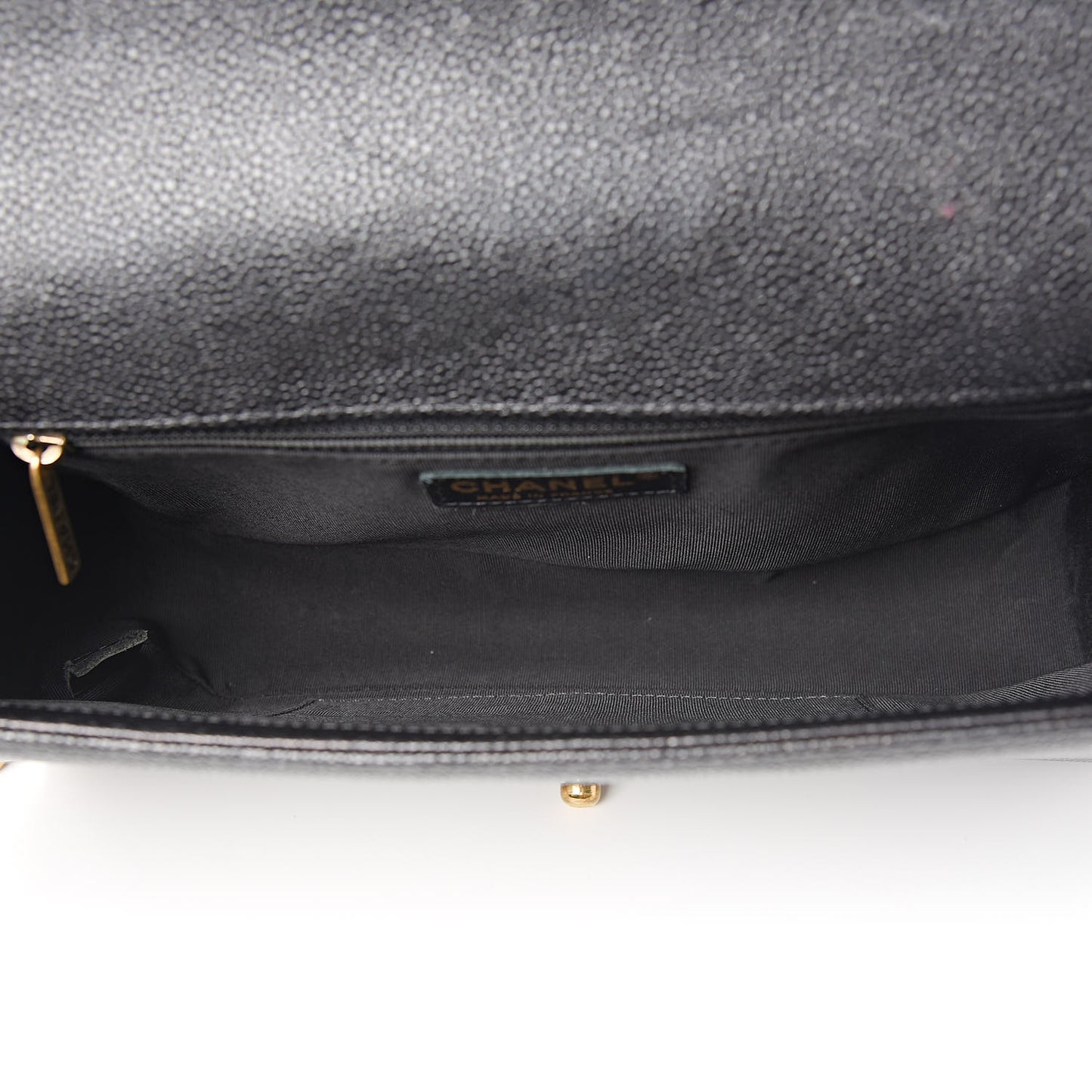 Caviar Quilted New Medium Boy Flap Black