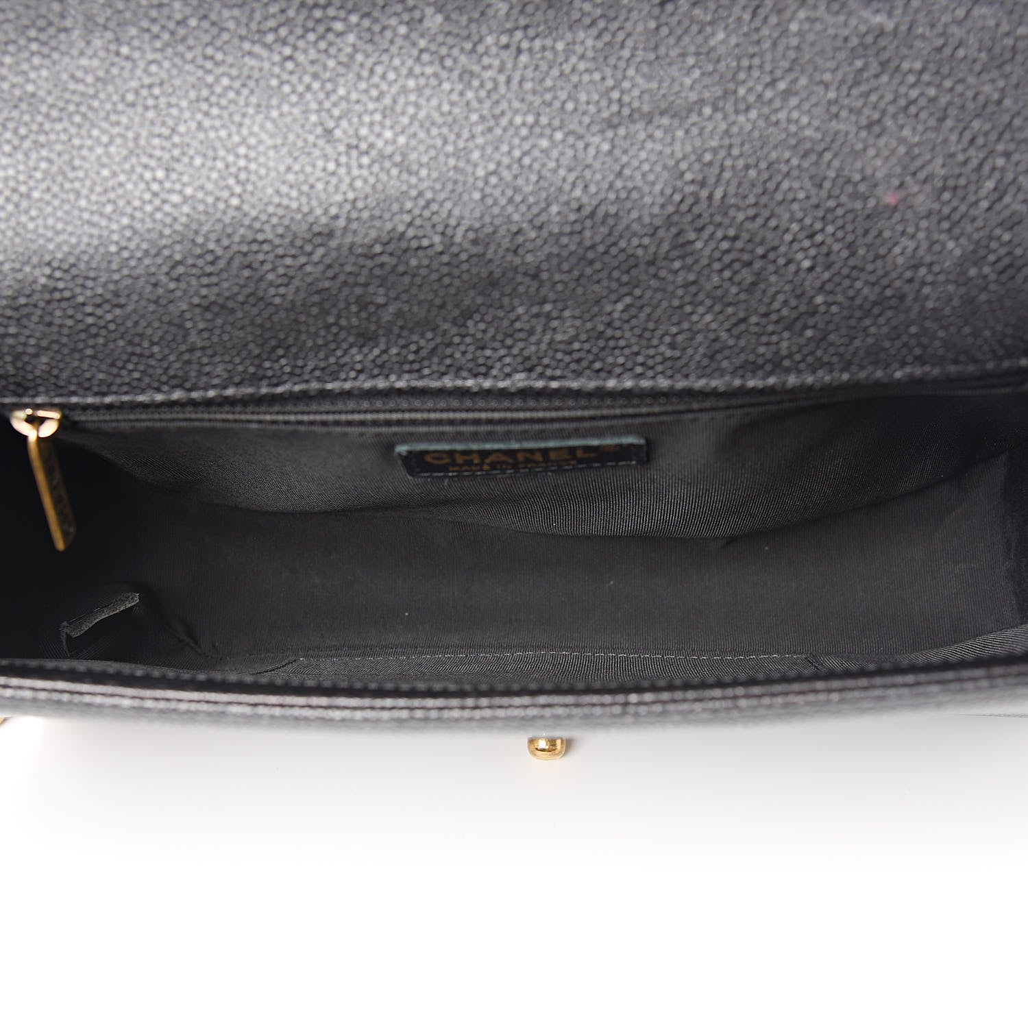 Chanel Caviar Quilted New Medium Boy Flap Black 5 of 10