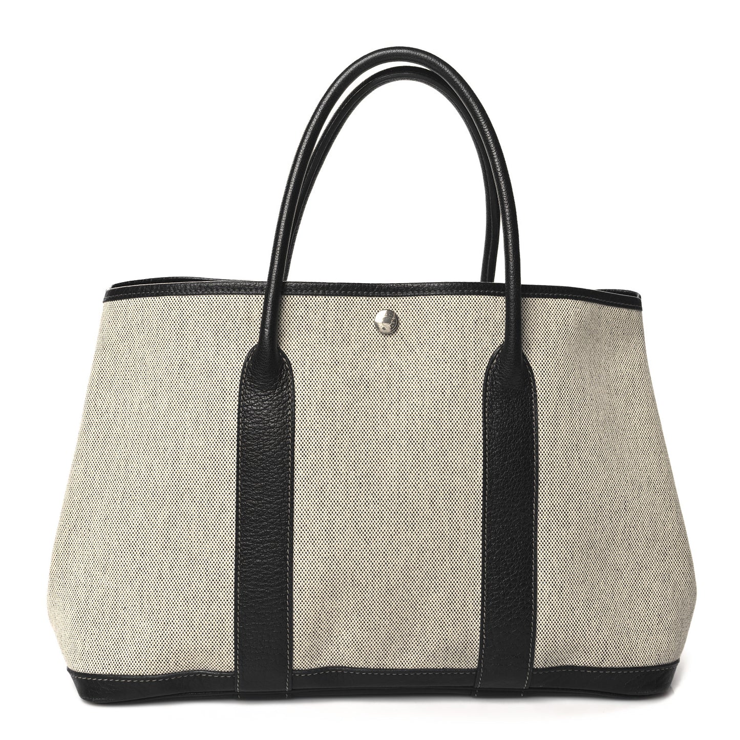 Toile Buffle Skipper Garden Party 36 MM Tote Black