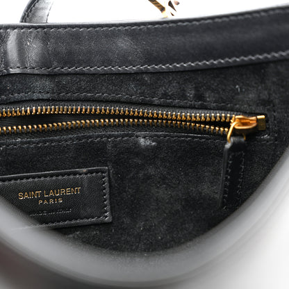 Saint Laurent Smooth Calfskin Le 5 A 7 Hobo Black 11 of 13