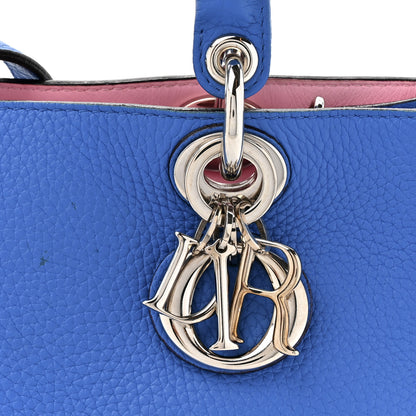 Christian Dior Bullcalf Small Diorissimo Tote Bleu Nosy Rose Tendre 8 of 12