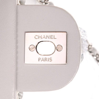 Chanel Sequin Paillette Small Flap Silver 8 of 8