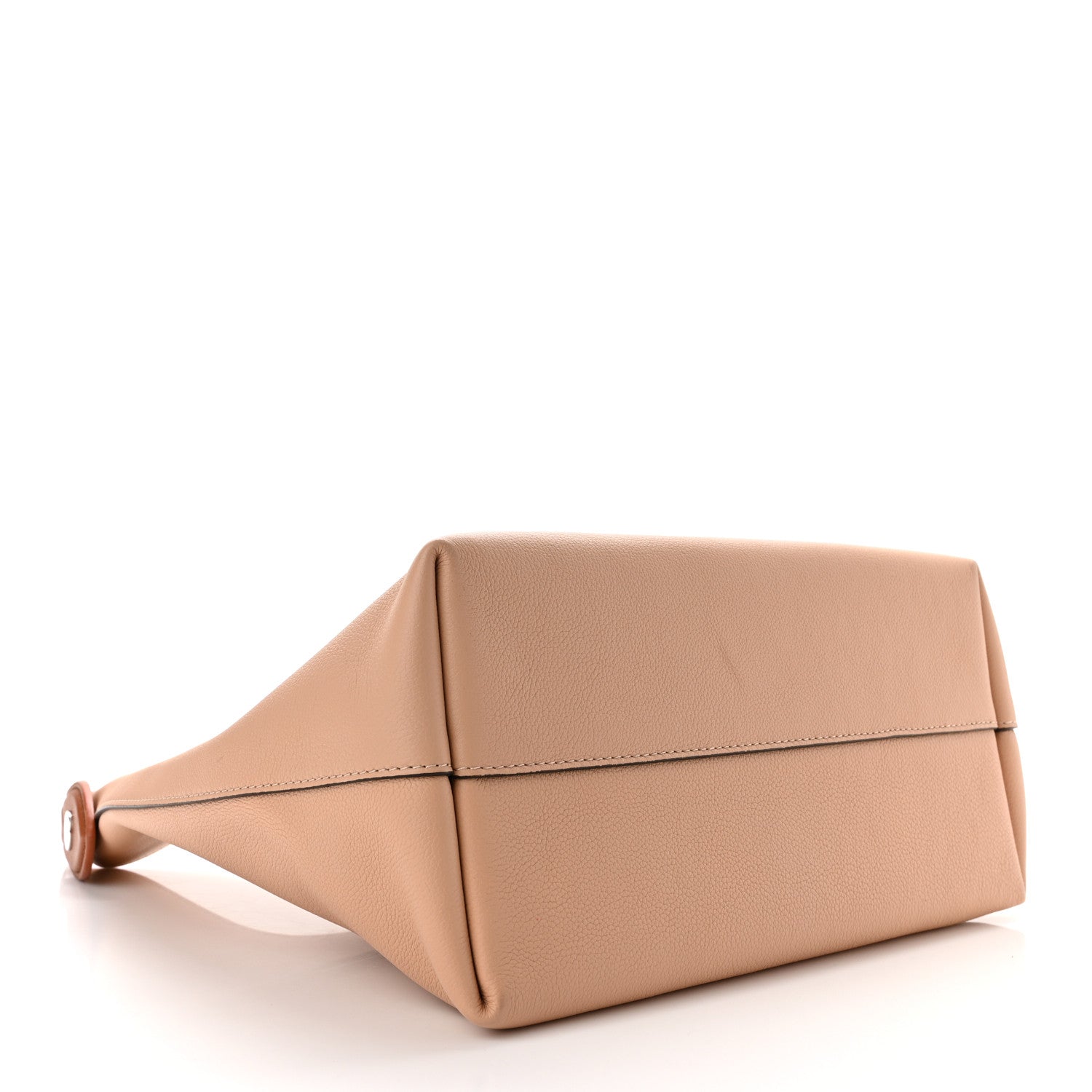 Louis Vuitton Calfskin Lockme Hobo Beige 4 of 10