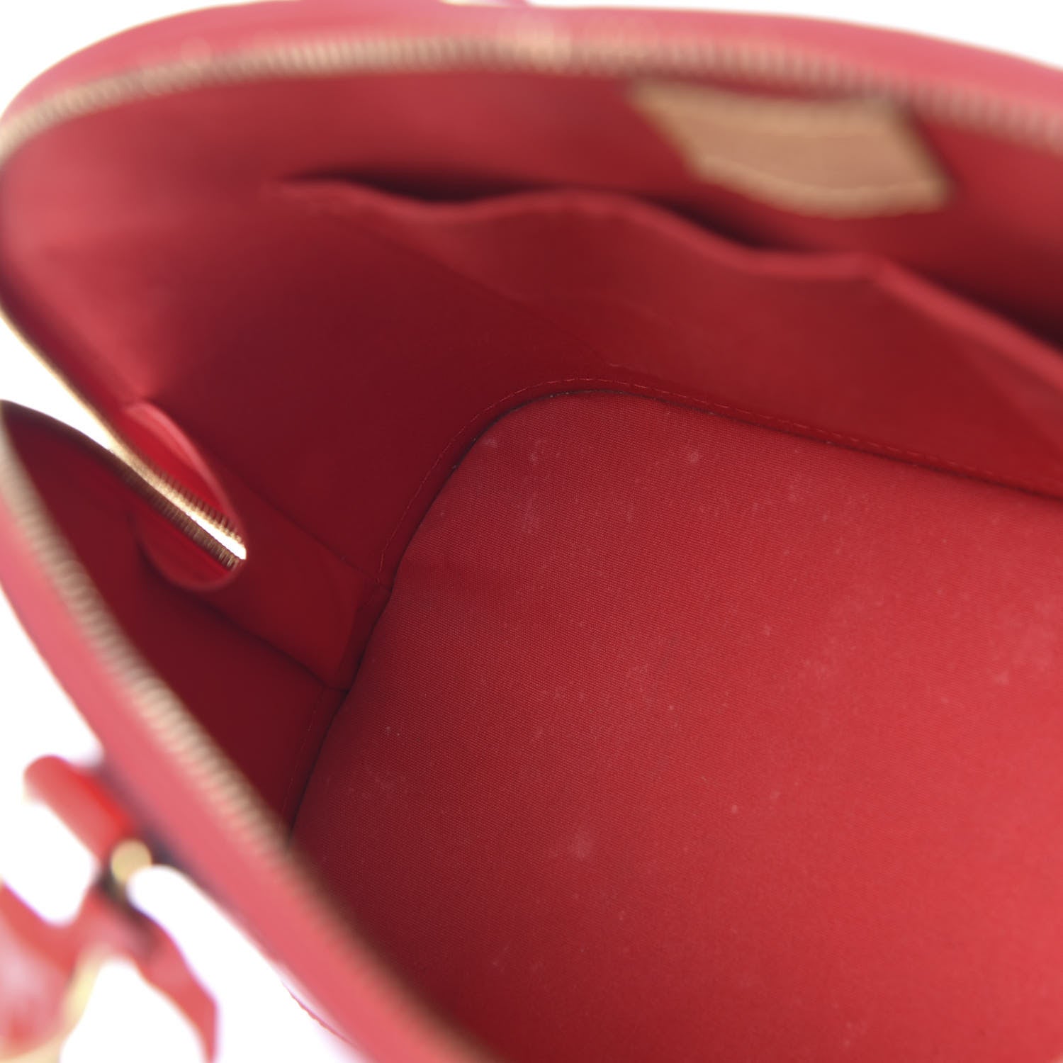 Louis Vuitton Vernis Alma PM Cherry 9 of 11