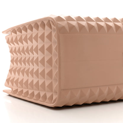 Valentino Garavani Rubber Le Troisieme Tote Rose Cannelle 7 of 8
