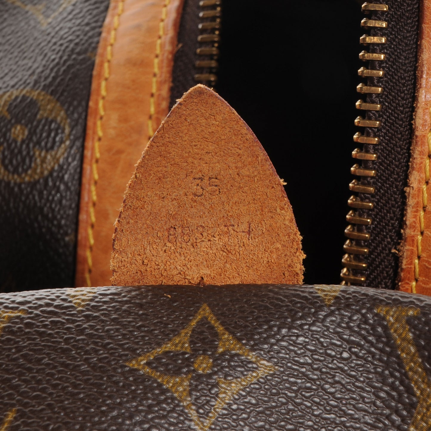 Monogram Vintage Sac Souple 35