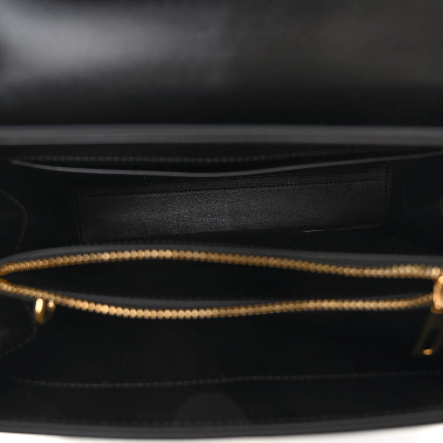 Celine Satinated Calfskin Small 16 Top Handle Bag Black 5 of 10