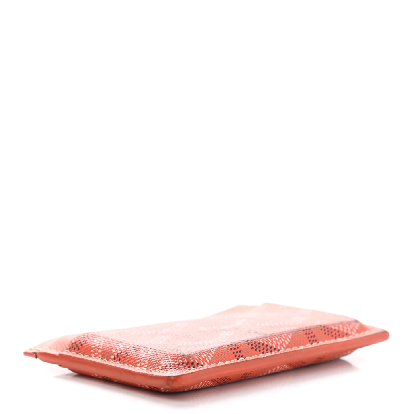 Goyardine Saint Sulpice Card Holder Orange