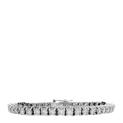 Parker & West by FASHIONPHILE 14K White Gold Diamond 7.42ctw Tennis Bracelet 1 of 6