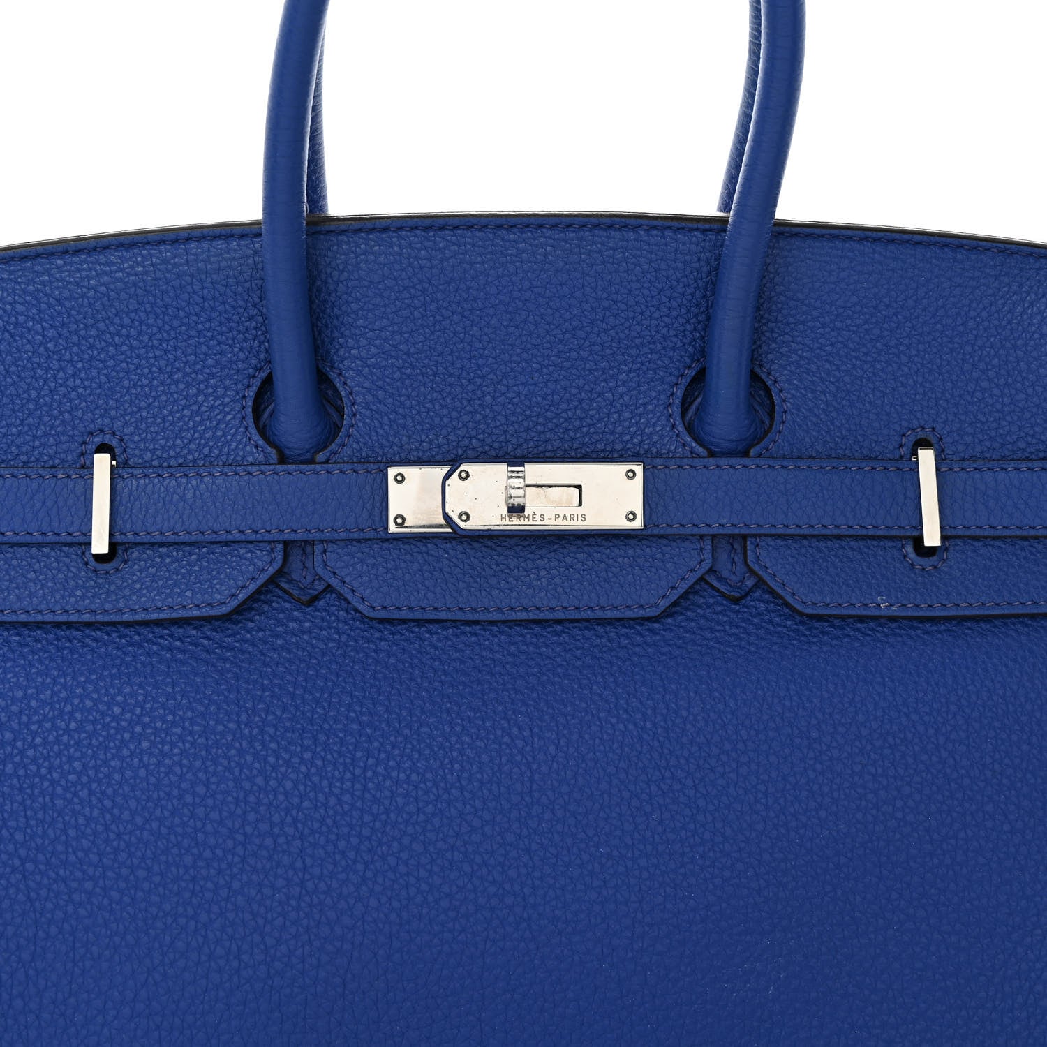 Hermes Togo BIRKIN 35 Bleu France 8 of 12