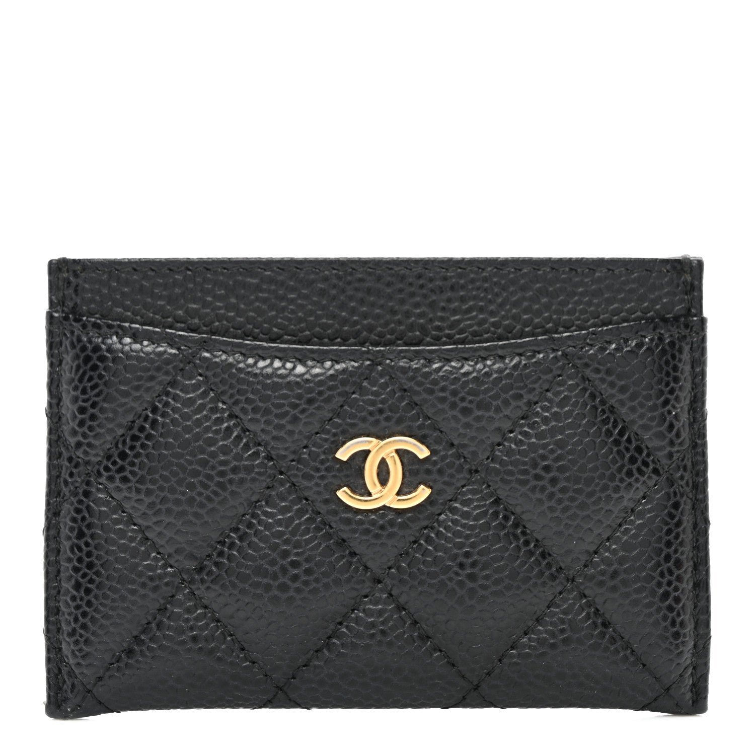 Chanel Caviar Quilted Card Holder Black 1 of 9