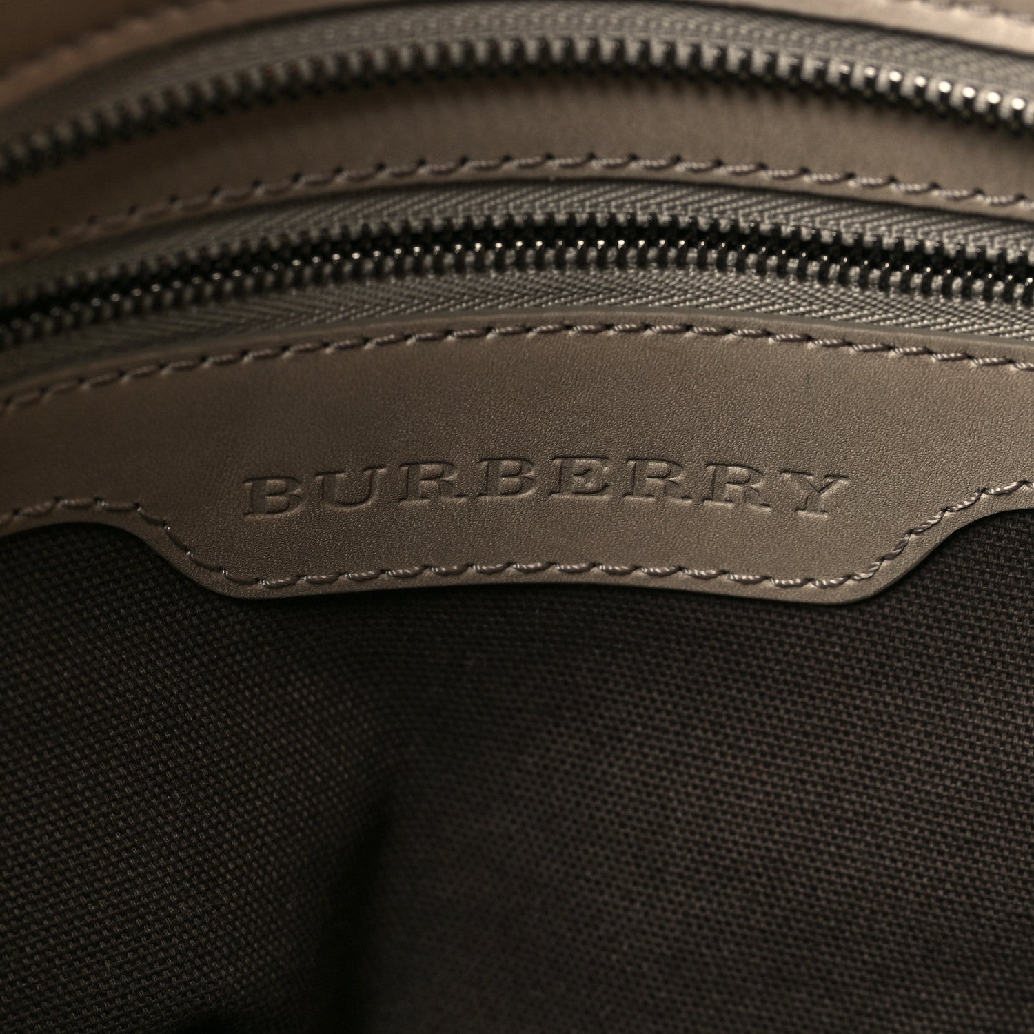 Burberry Smoked Check Tote Bag Trench 6 of 10