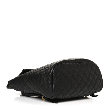 Chanel Lambskin Quilted Large Urban Spirit Backpack Black 4 of 12