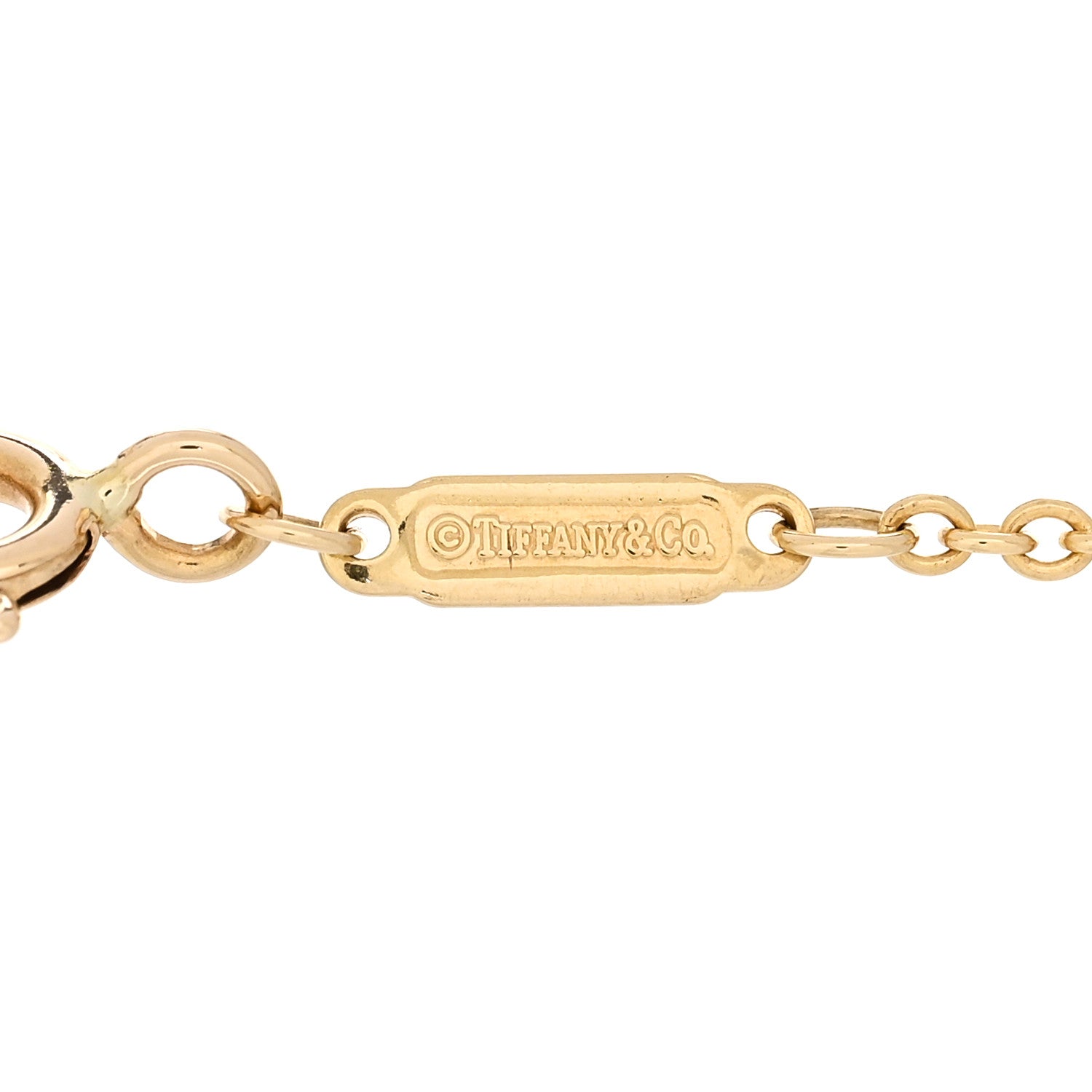Tiffany 18K Yellow Gold 1837 Interlocking Circles Bracelet 3 of 3