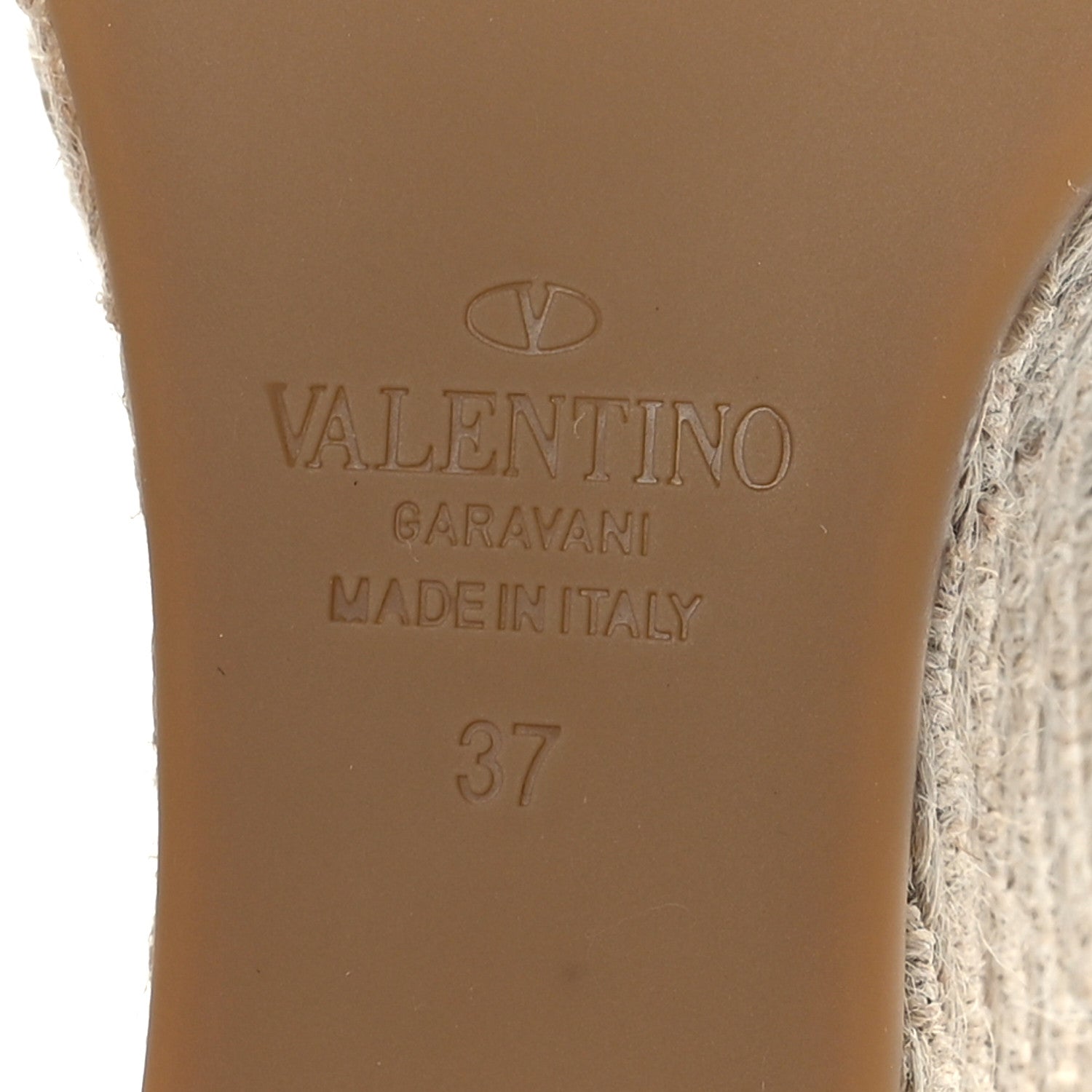 Valentino Garavani Denim Rockstud Ankle Strap Espadrille 15/105mm Wedge Sandals 37 Light Denim 7 of 7
