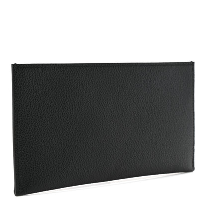 Louis Vuitton Calfskin Felicie Chain Wallet Card Holder Insert Black 3 of 6