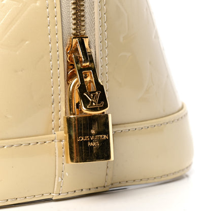 Louis Vuitton Vernis Alma PM Blanc Corail 4 of 6