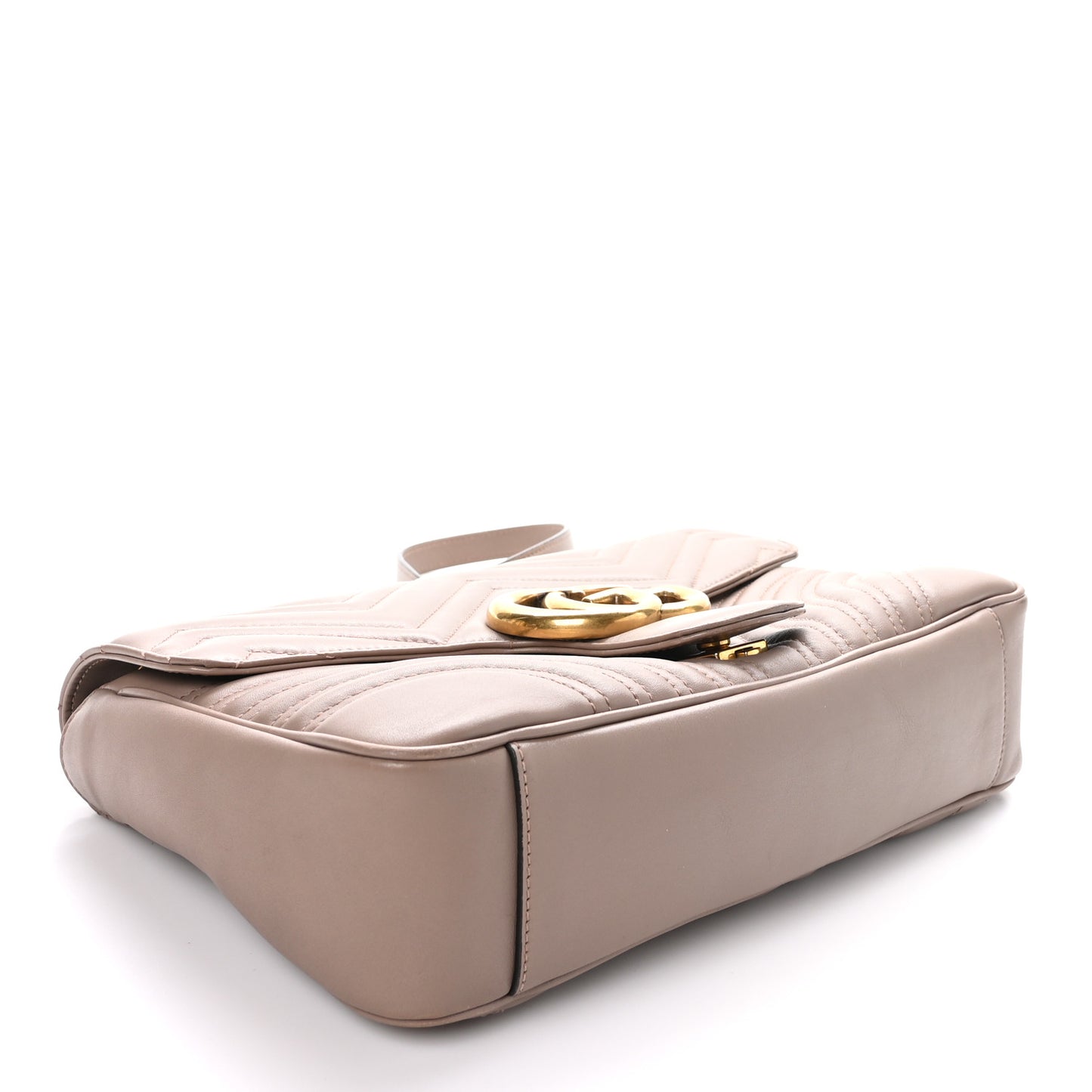 Calfskin Matelasse Medium GG Marmont Shoulder Bag Porcelain Rose