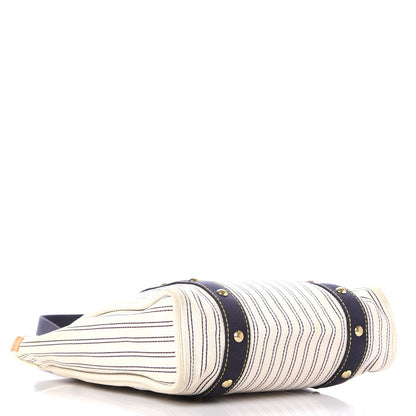 Louis Vuitton Toile Antigua Cabas MM White 4 of 12