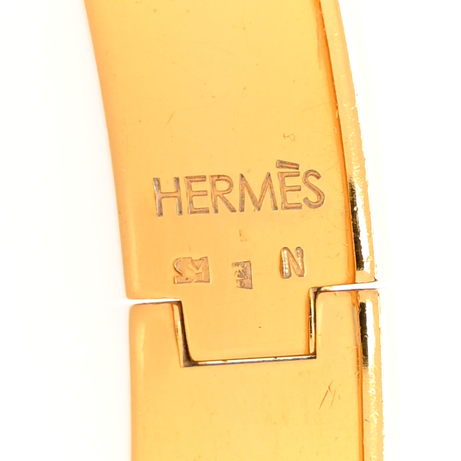 Hermes Enamel Narrow Clic Clac H Bracelet PM Black 4 of 4