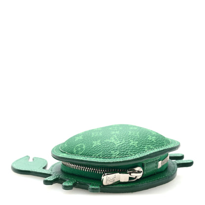 Louis Vuitton Monogram Crab Bag Charm Green 4 of 6