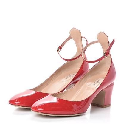 Valentino Garavani Patent Tan-Go Mary Jane 60mm Pumps 39 Rosso Valentino 3 of 7