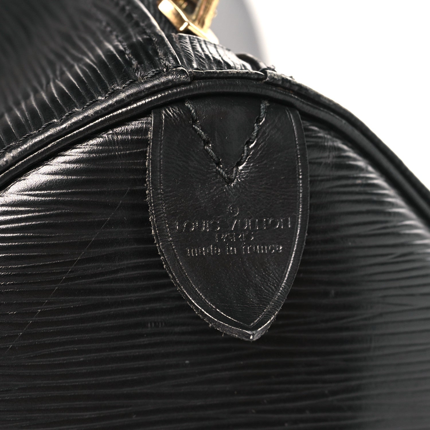 Louis Vuitton Epi Keepall 50 Black 5 of 9