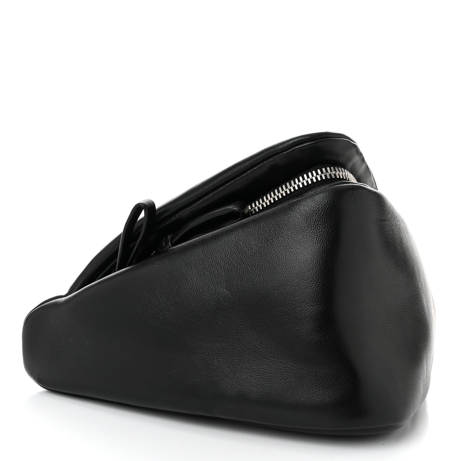 Prada Nappa Padded Signaux Triangle Crossbody Black 4 of 10