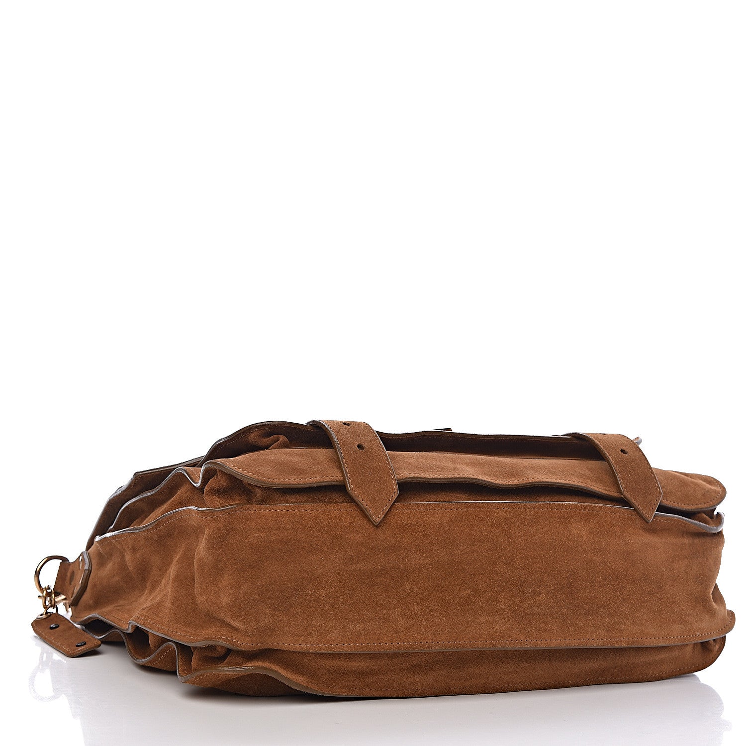 Proenza Schouler Suede Medium PS1 Satchel Tobacco 4 of 11