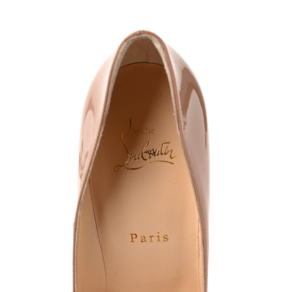 Christian Louboutin Patent So Kate 120 Pumps 40.5 Nude 7 of 8