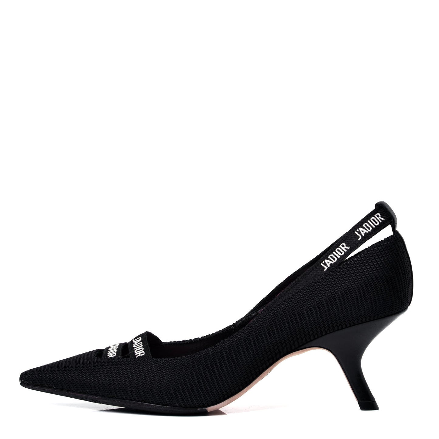 Fabric J'Adior Ribbon Pumps 40.5 Black