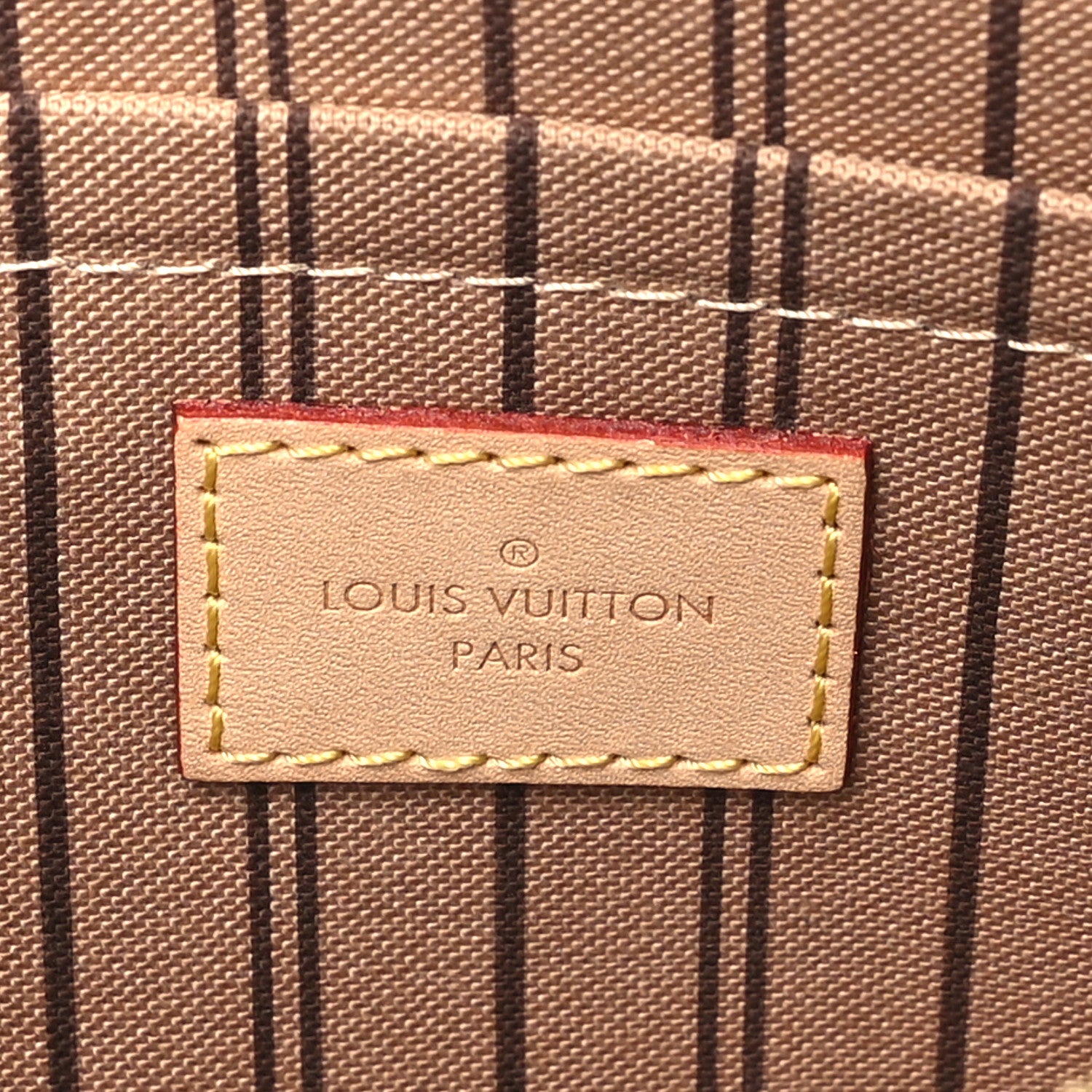 Louis Vuitton Monogram Neverfull MM GM Pochette 6 of 9