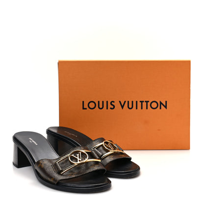 Louis Vuitton Monogram Lock It Mules 40 8 of 8