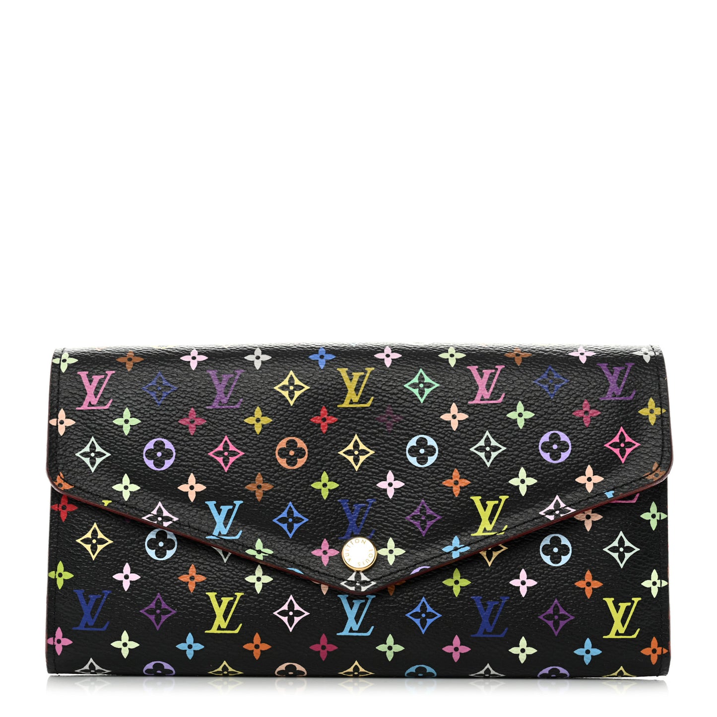 Monogram Multicolor Sarah Wallet NM Black Grenade