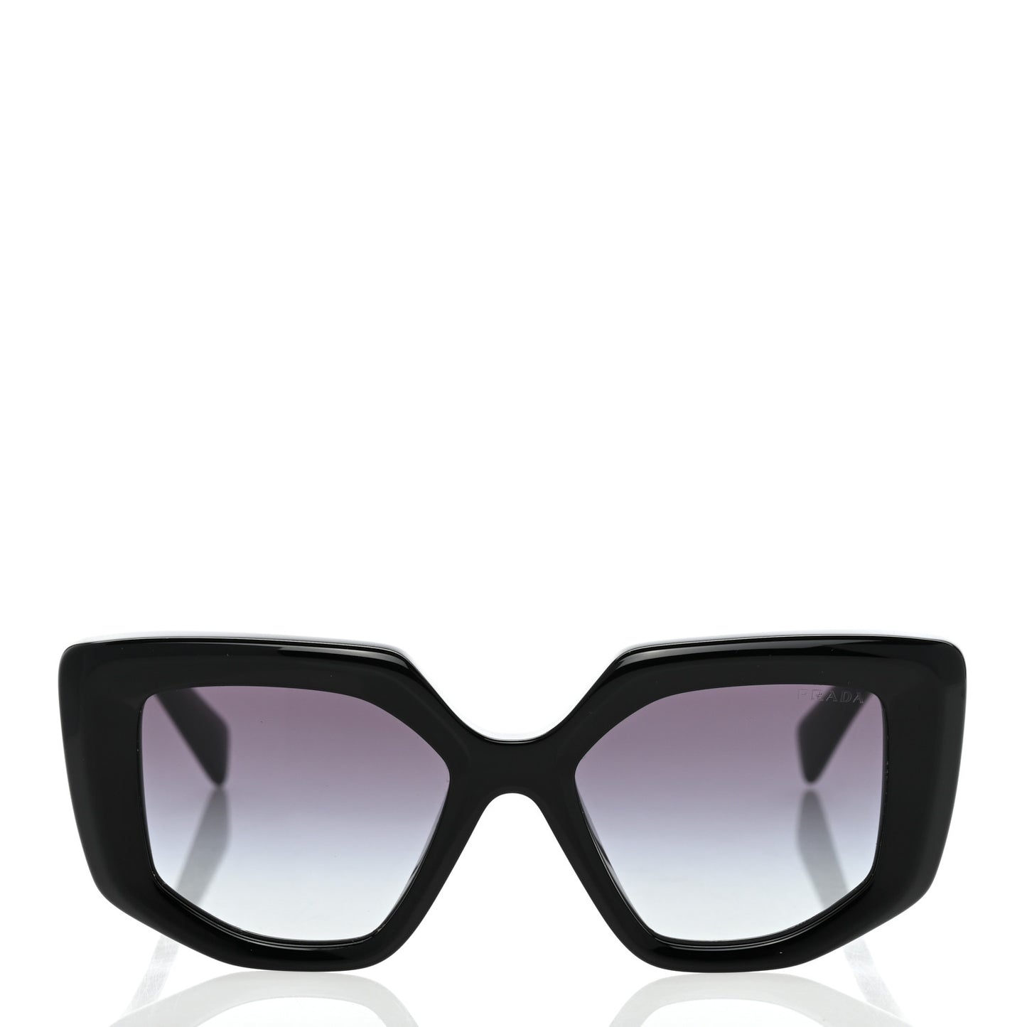 Acetate Symbole Sunglasses SPR 14Z Black