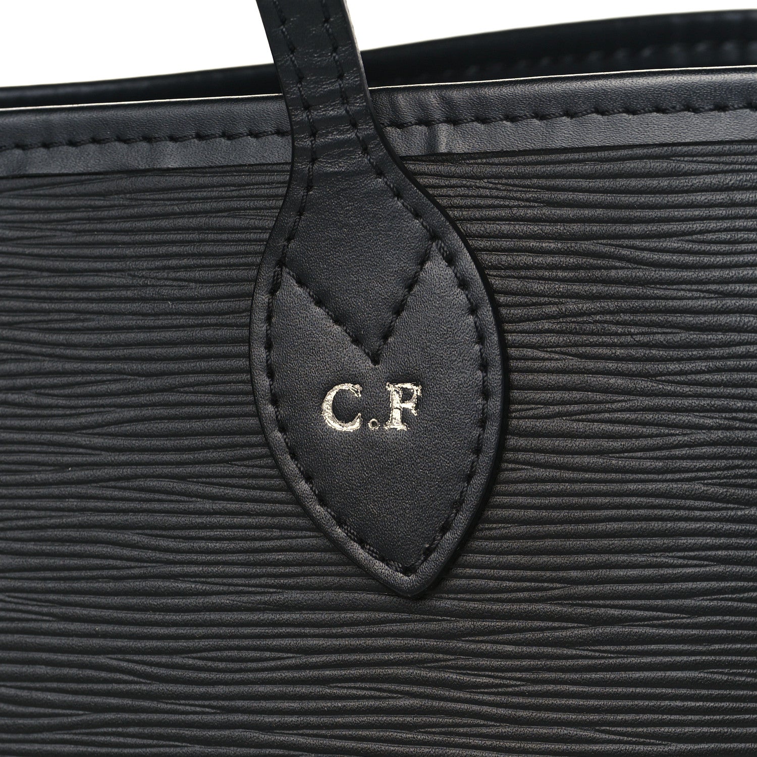 Louis Vuitton Epi Neverfull MM Black 10 of 10