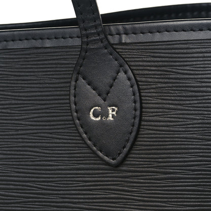 Louis Vuitton Epi Neverfull MM Black 10 of 10
