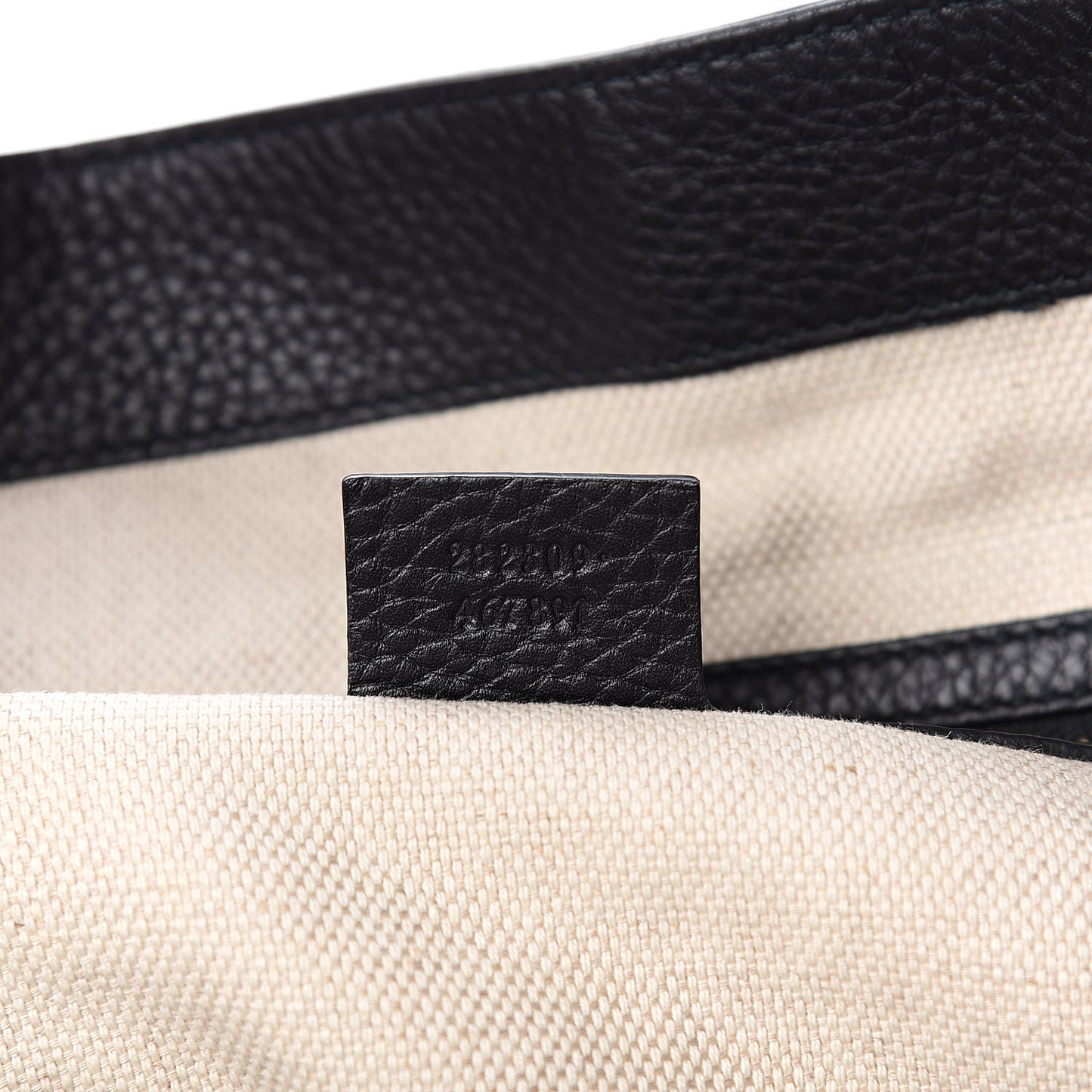 Pebbled Calfskin Medium Soho Shoulder Bag Black