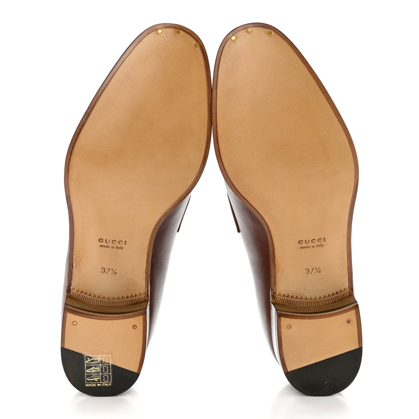Calfskin Web Interlocking G Tassel Loafers 37.5 Indian Ebony