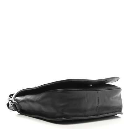 Bottega Veneta Nappa Intrecciato Flap Crossbody Black 3 of 14