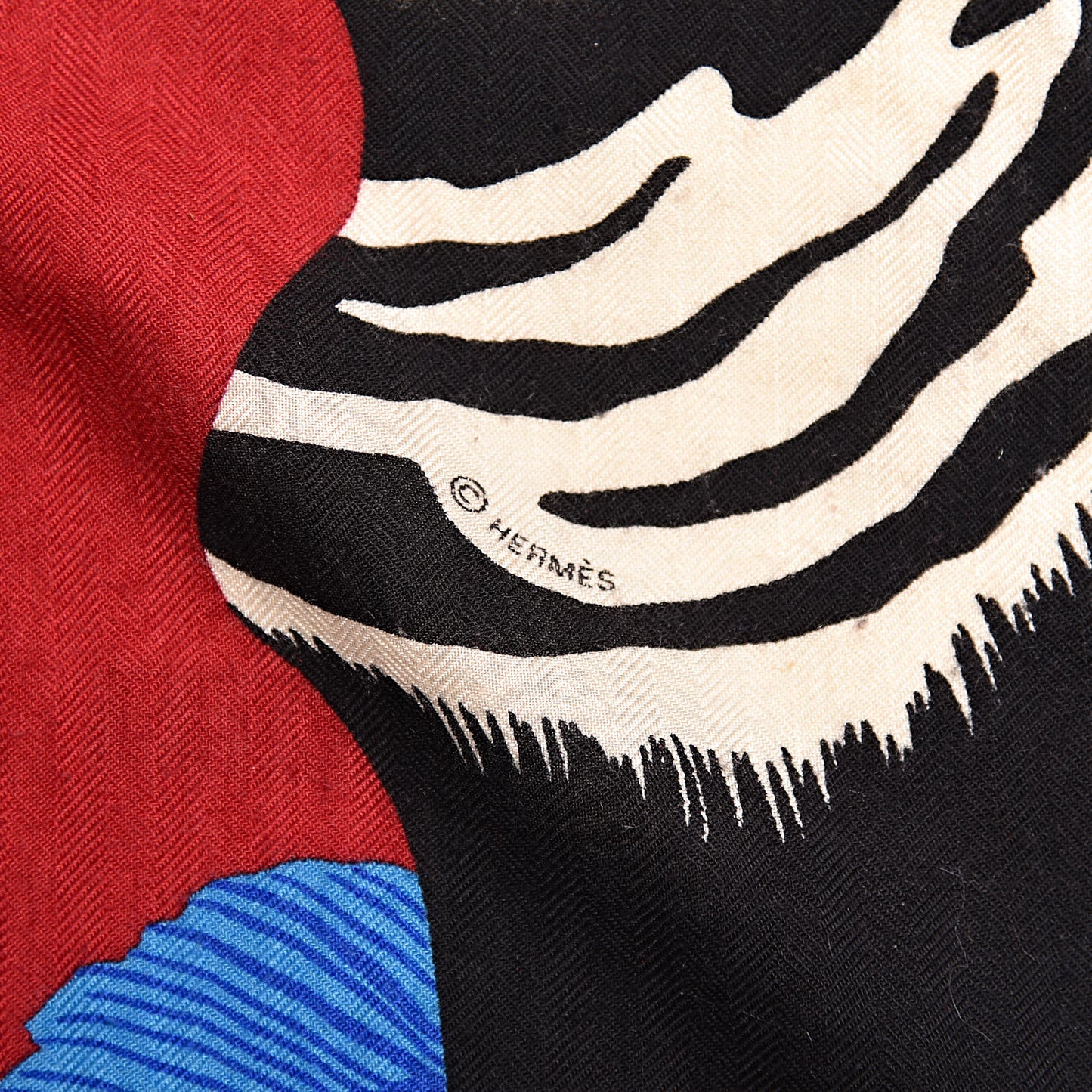 Cashmere Silk Zebra Pegasus Shawl 140