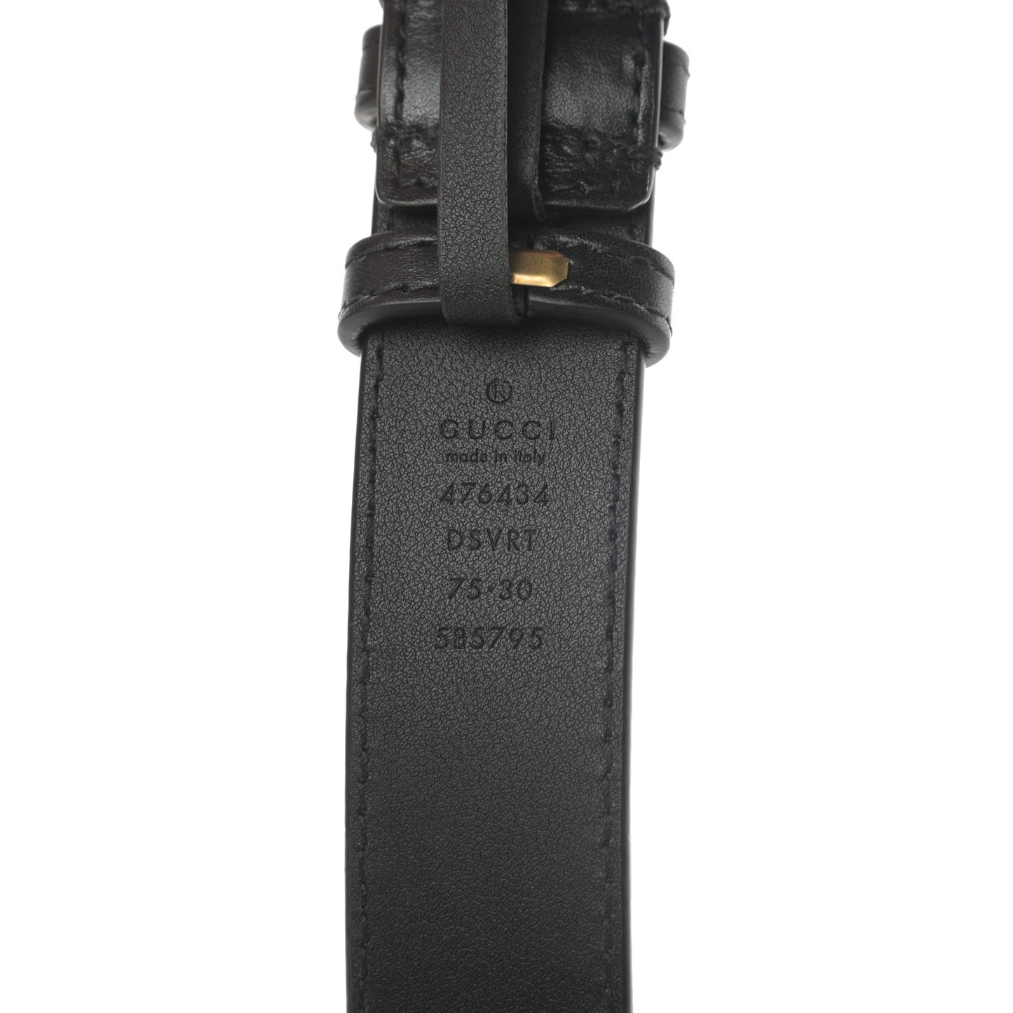 Calfskin Matelasse GG Marmont Belt Bag 75 30 Black